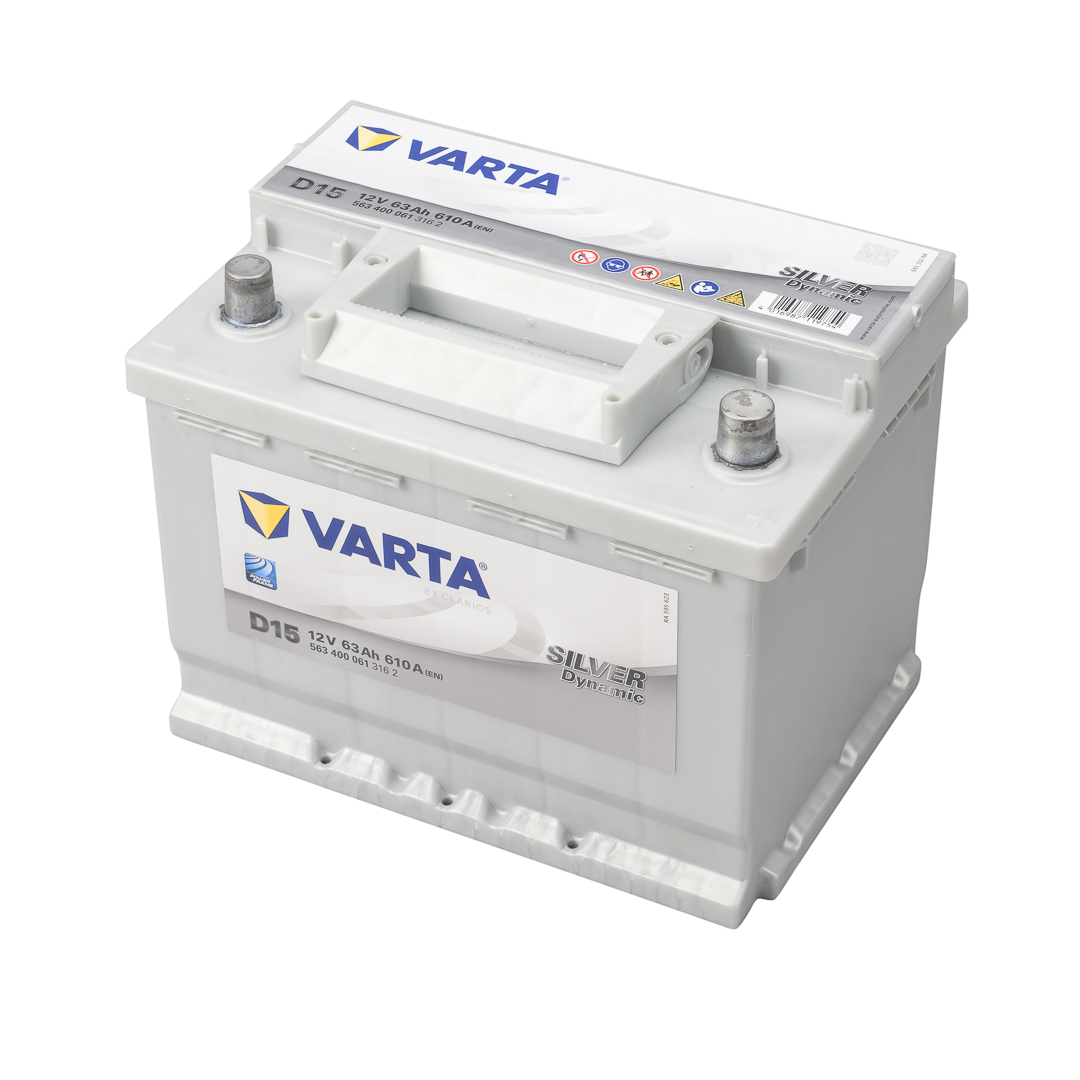 VARTA Accu Silver Dynamic D15 - 12V/63Ah - 563.400.061