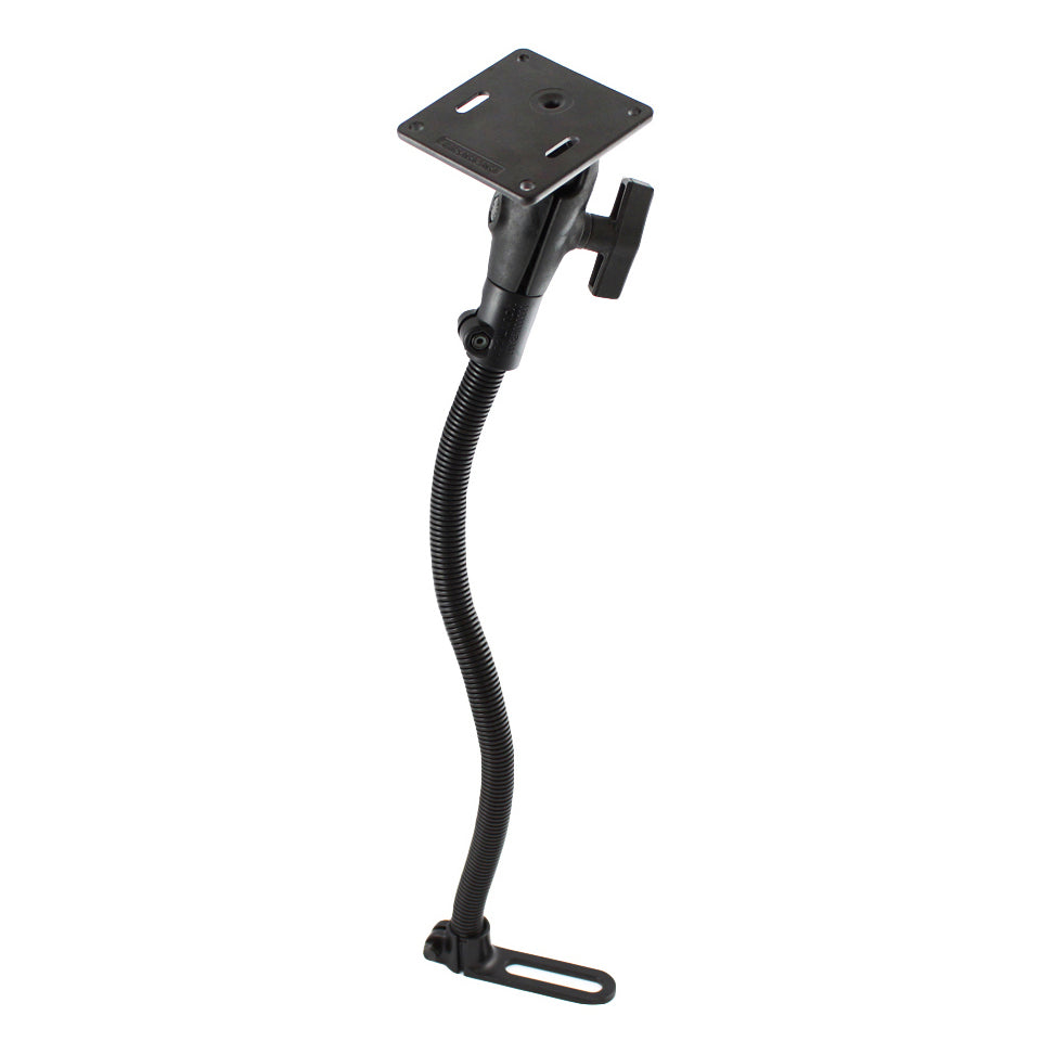 RAM® Pod™ I voertuighouder met 18" aluminium staaf en 75x75mm VESA-plaat