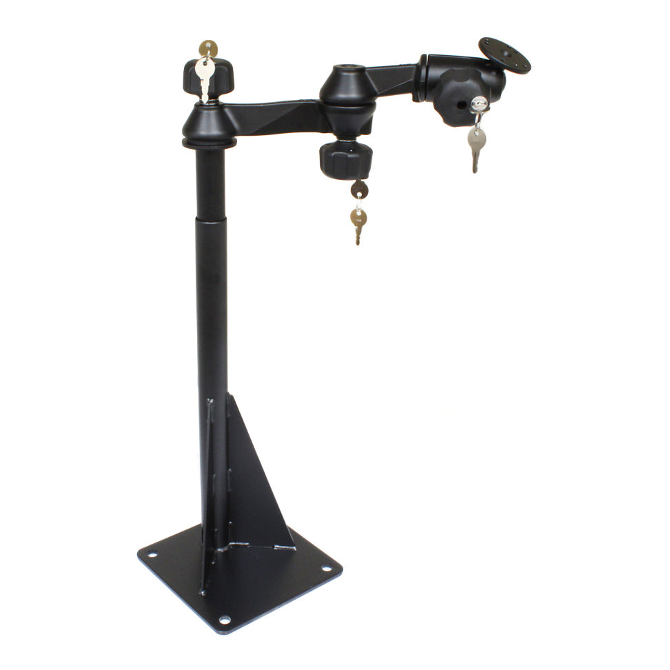 RAM® universele Drill-Down vergrendelbare voertuighouder met kogel