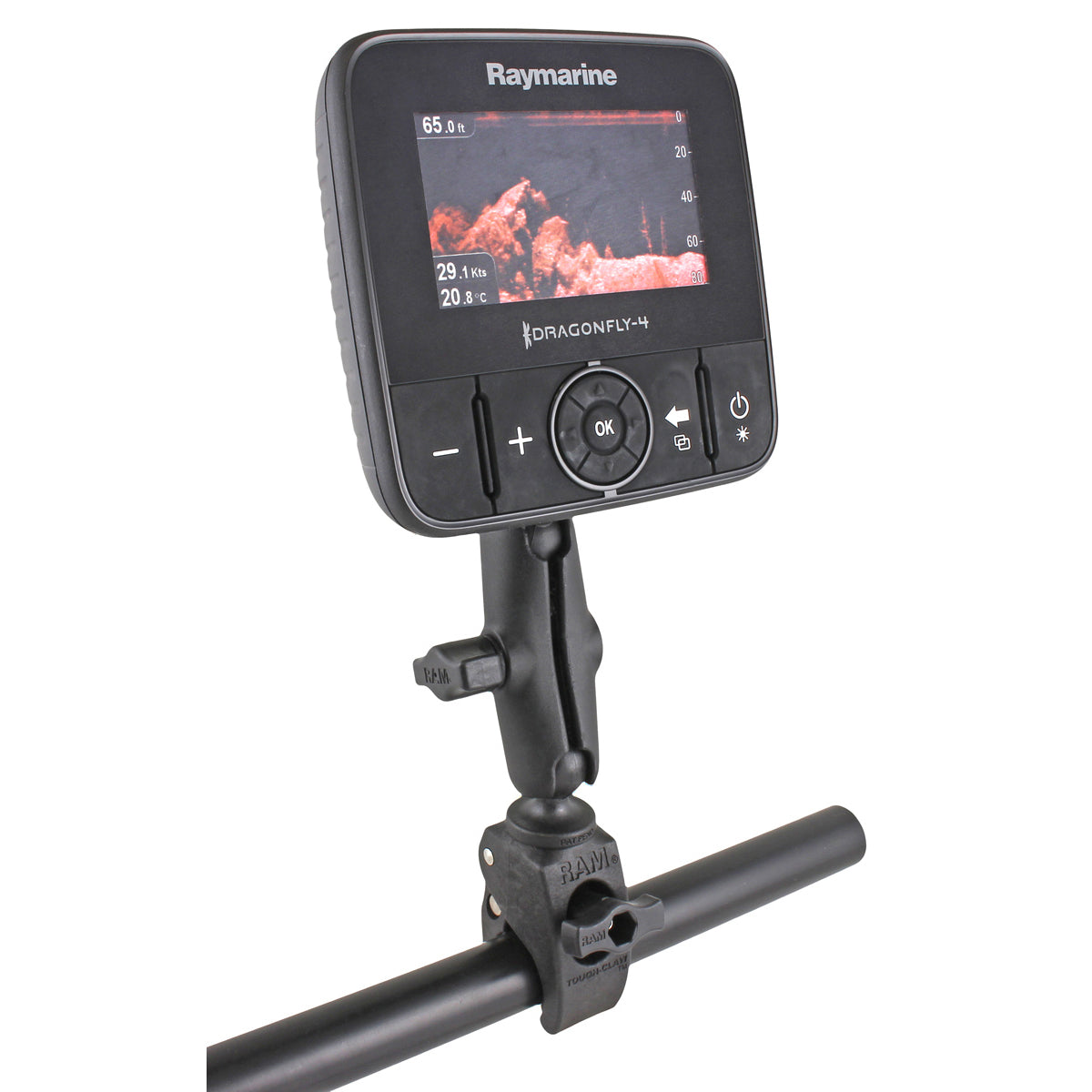 RAM® Tough-Claw™ kleine klemhouder voor Raymarine Dragonfly-serie