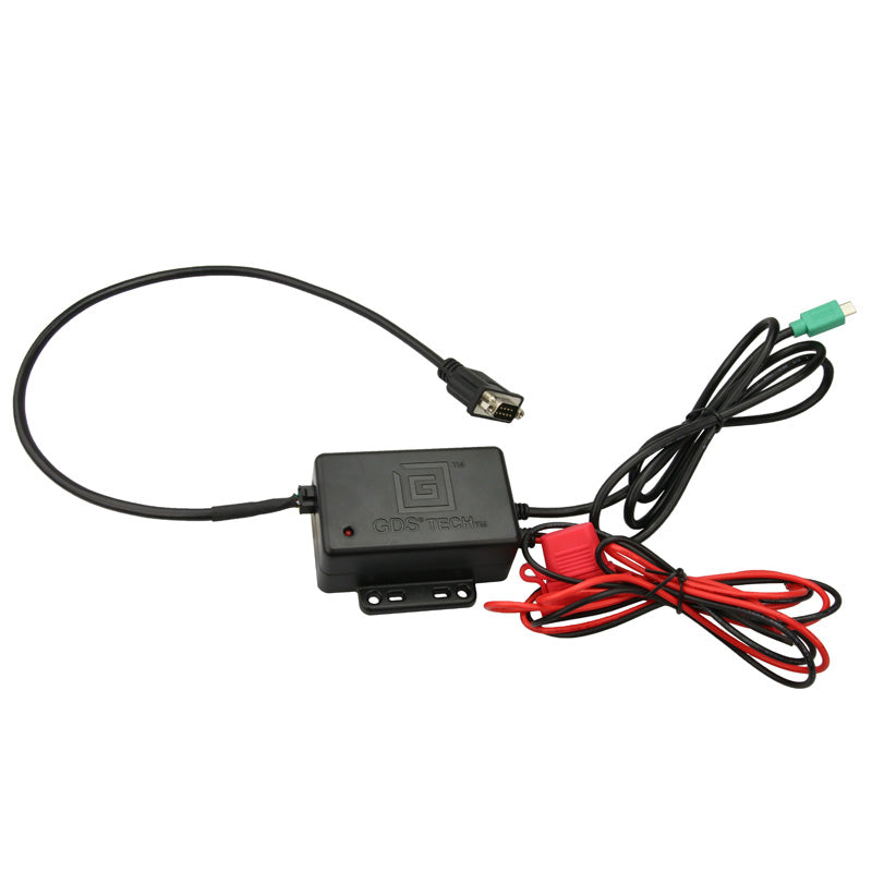 GDS® vast bedrade lader met mUSB-stekker en seriële adapter