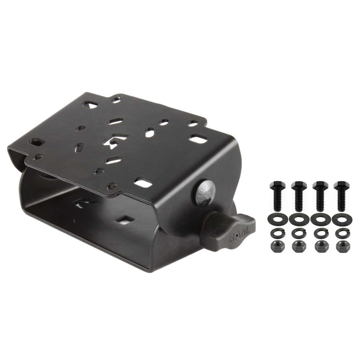 Soporte RAM® Tilt-N-Turn™ de 45 grados con tornillería de montaje MDT