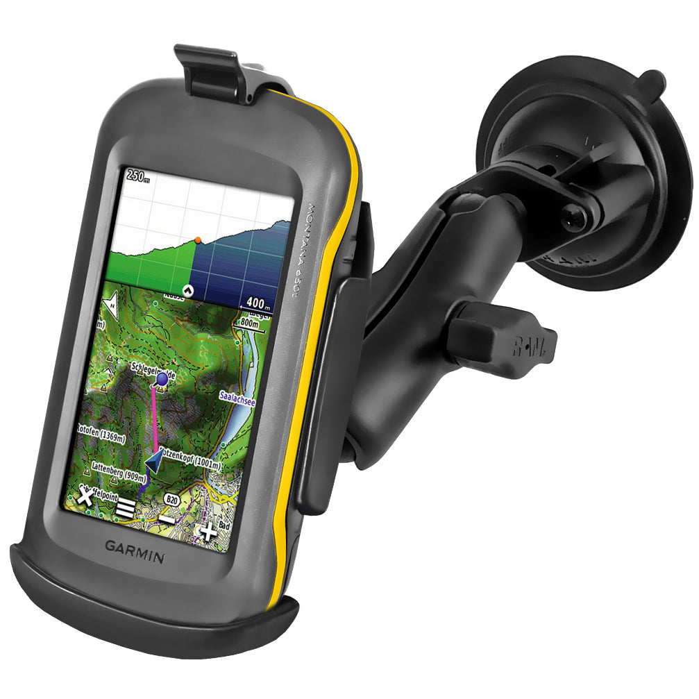 RAM® Twist-Lock™ composiet zuignaphouder voor Garmin Montana 600 + meer