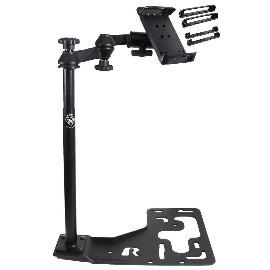 RAM® Tab-Tite™ tablethouder met RAM® No-Drill™ houder voor zware vrachtwagens