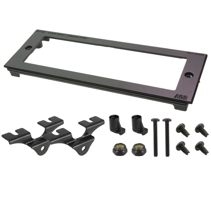 RAM® Tough-Box™ 3" custom faceplate for devices of 7.1" x 2"