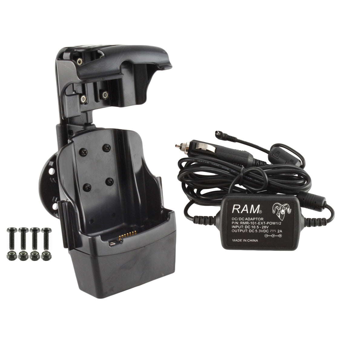 Base alimentada RAM® Quick-Draw™ Jr para Motorola MC5590 - sin USB