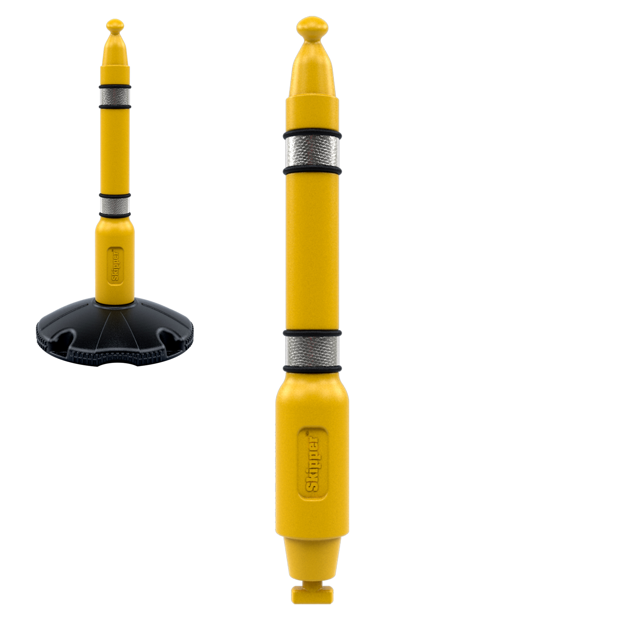 Stolpe for Skipper stolpe og base-system (gul)  