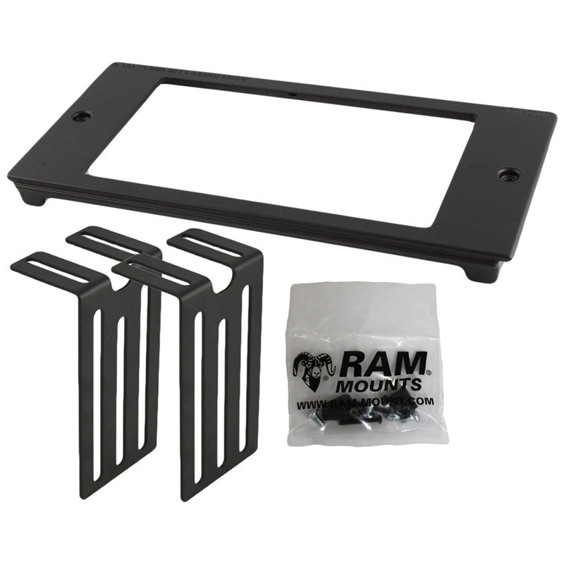 RAM® Tough-Box™ 4" custom faceplate for devices of 7" x 3.6"