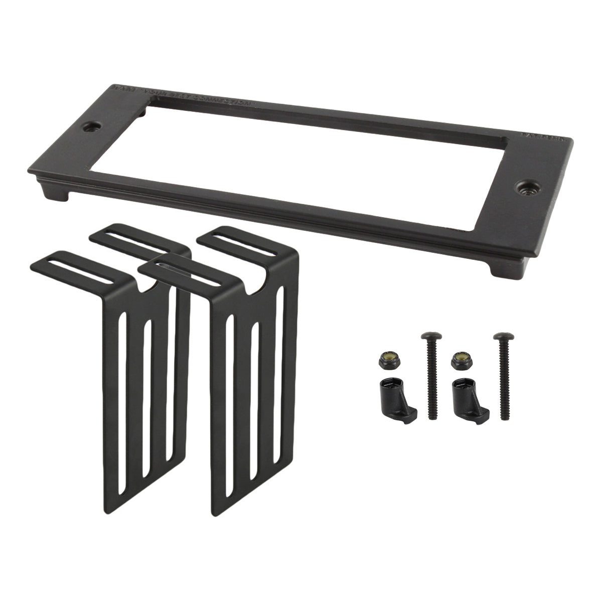 RAM® Tough-Box™ 3" tilpasset frontplade til enheder på 5.91" x 1.89"
