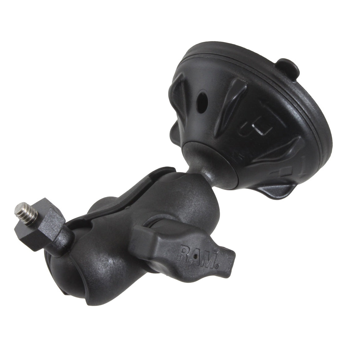 RAM® Twist-Lock™ low-profile zuignap met 1/4"-20 draadpen