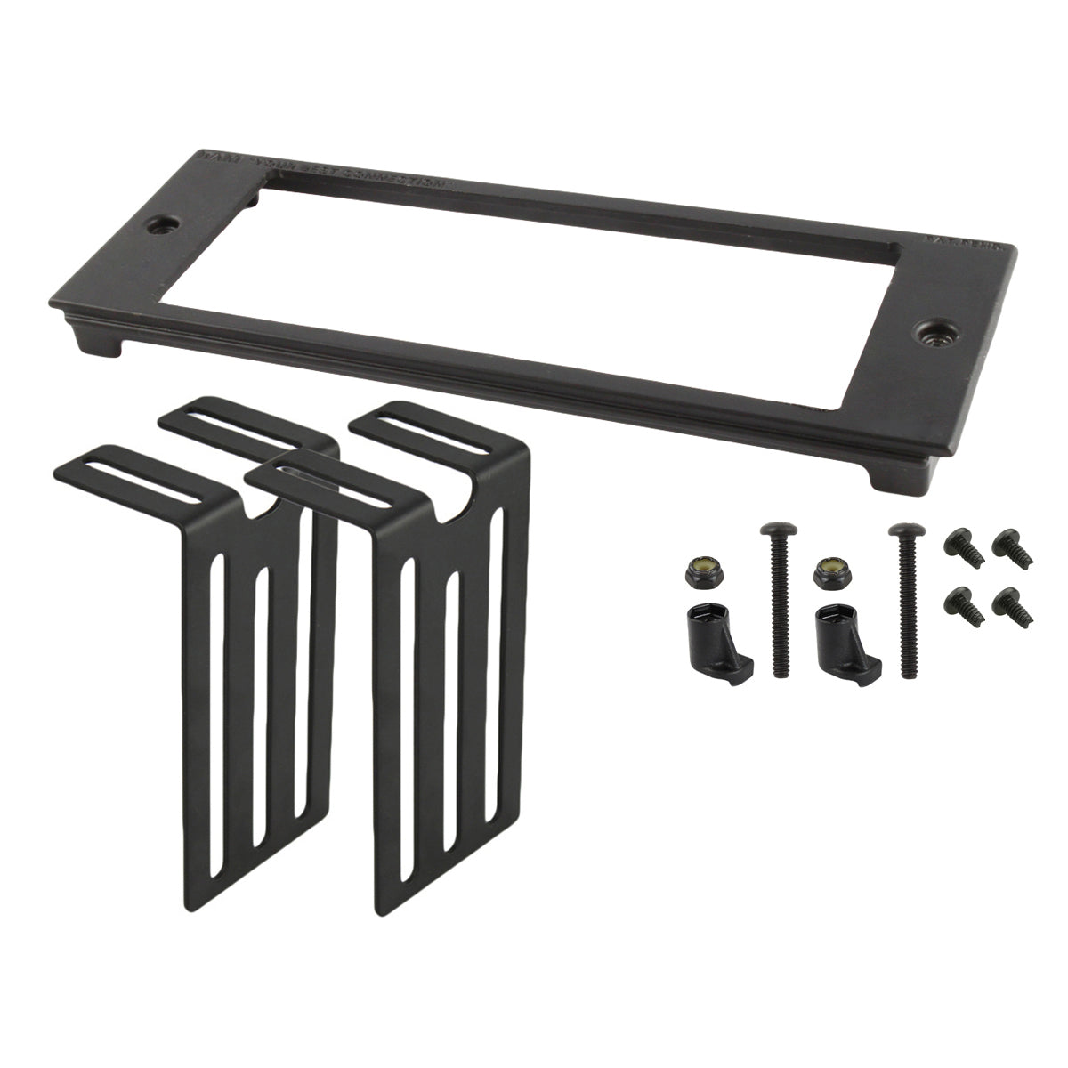 RAM® Tough-Box™ 3" specialtilpasset frontplade til enheder på 6" x 2.5"
