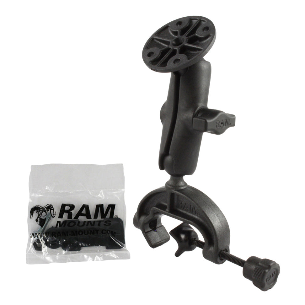RAM® composiet yoke-klemhouder met ronde plaat