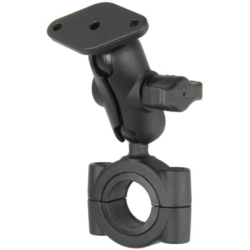Base sur rail RAM® Torque™ grand format avec plaque diamant - court