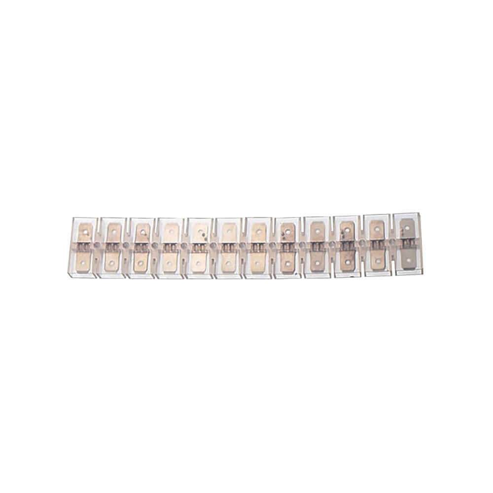 Barrette de connexion 6.3L 25.8 12 languettes