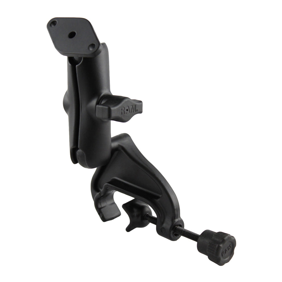RAM® Doppel-Kugel-Yoke-Klemmhalter mit Diamantplatte - mittel