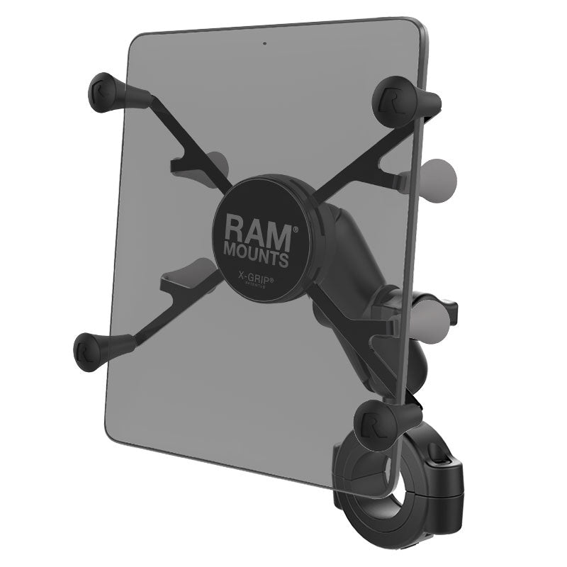 RAM® X-Grip® met RAM® Torque™ grote railbasis voor 7"-8" tablets