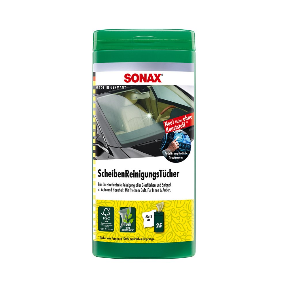 Ruitenreiniger GlassCleaningWipes Box (25 stuks)