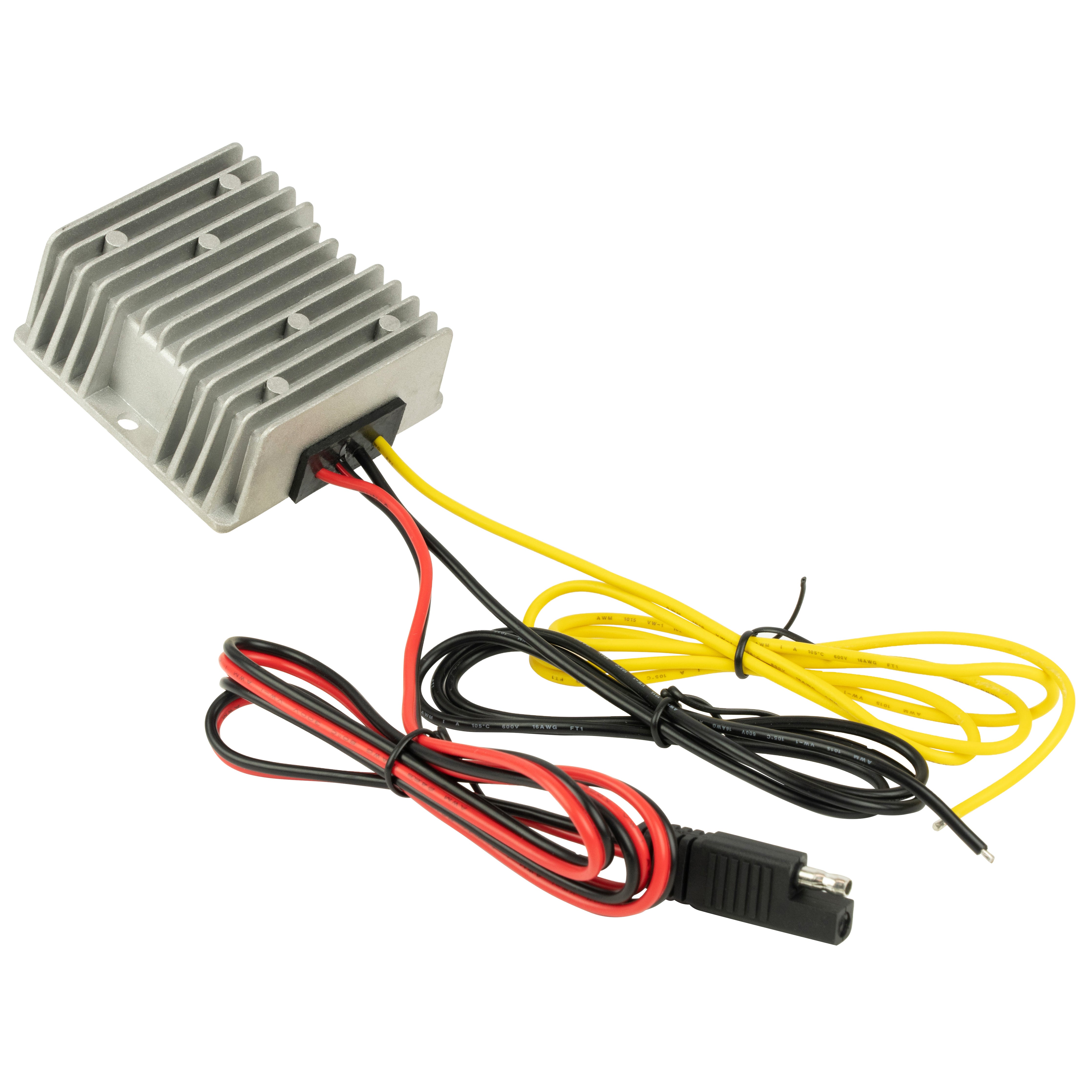 GDS® 24-60VDC ingang (12VDC uitgang) hardwire-lader met SAE-connector