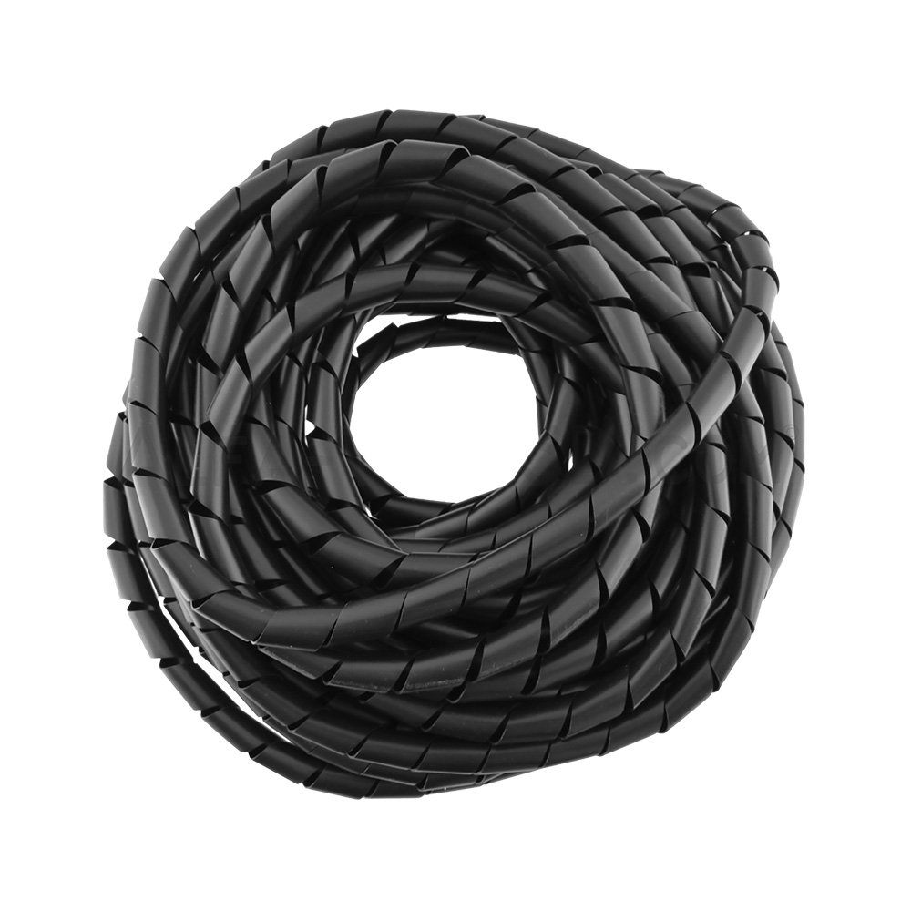 Bundelspiral 30mm Sort Rulle 25m