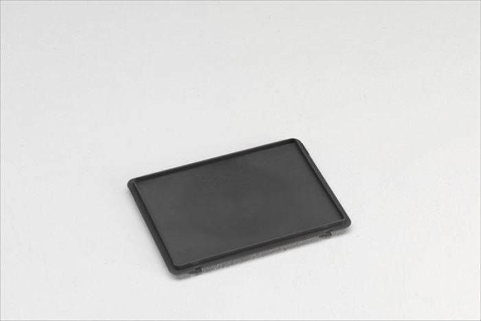 Kunststoff-Hakendeckel 400x300 mm dunkelgrau