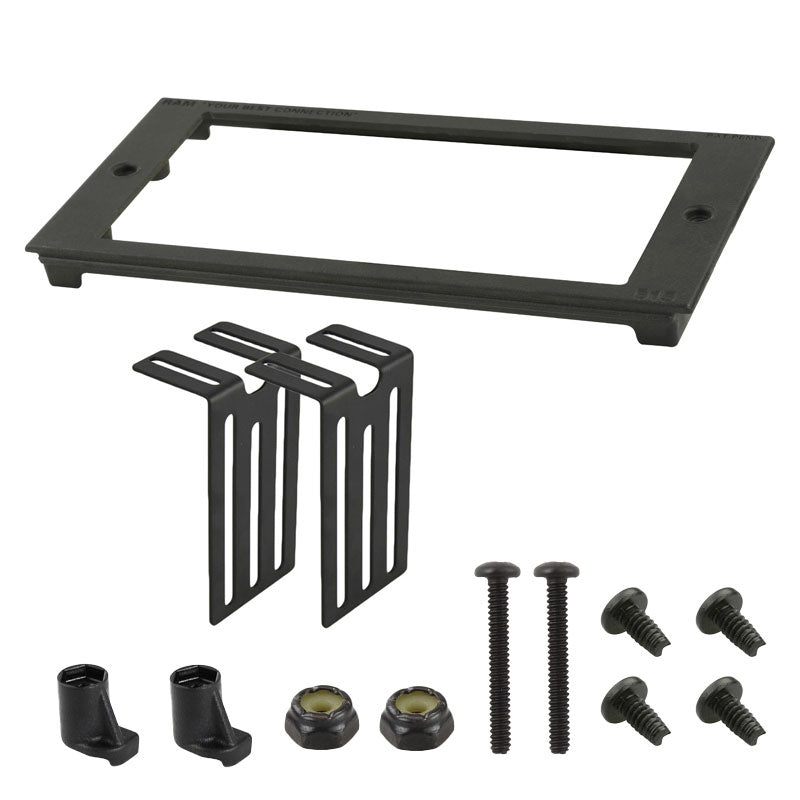 RAM® Tough-Box™ 4" specialdesignet frontplade til enheder på 6,81" x 3,26"