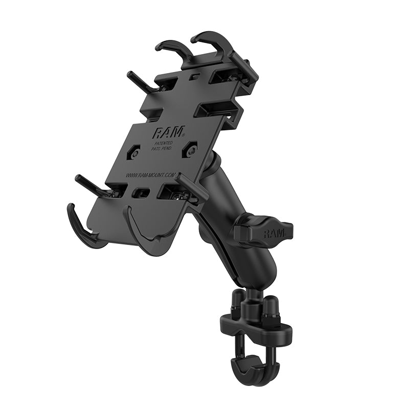 RAM® Quick-Grip™ telefoonhouder met stuur-U-boutbasis – medium