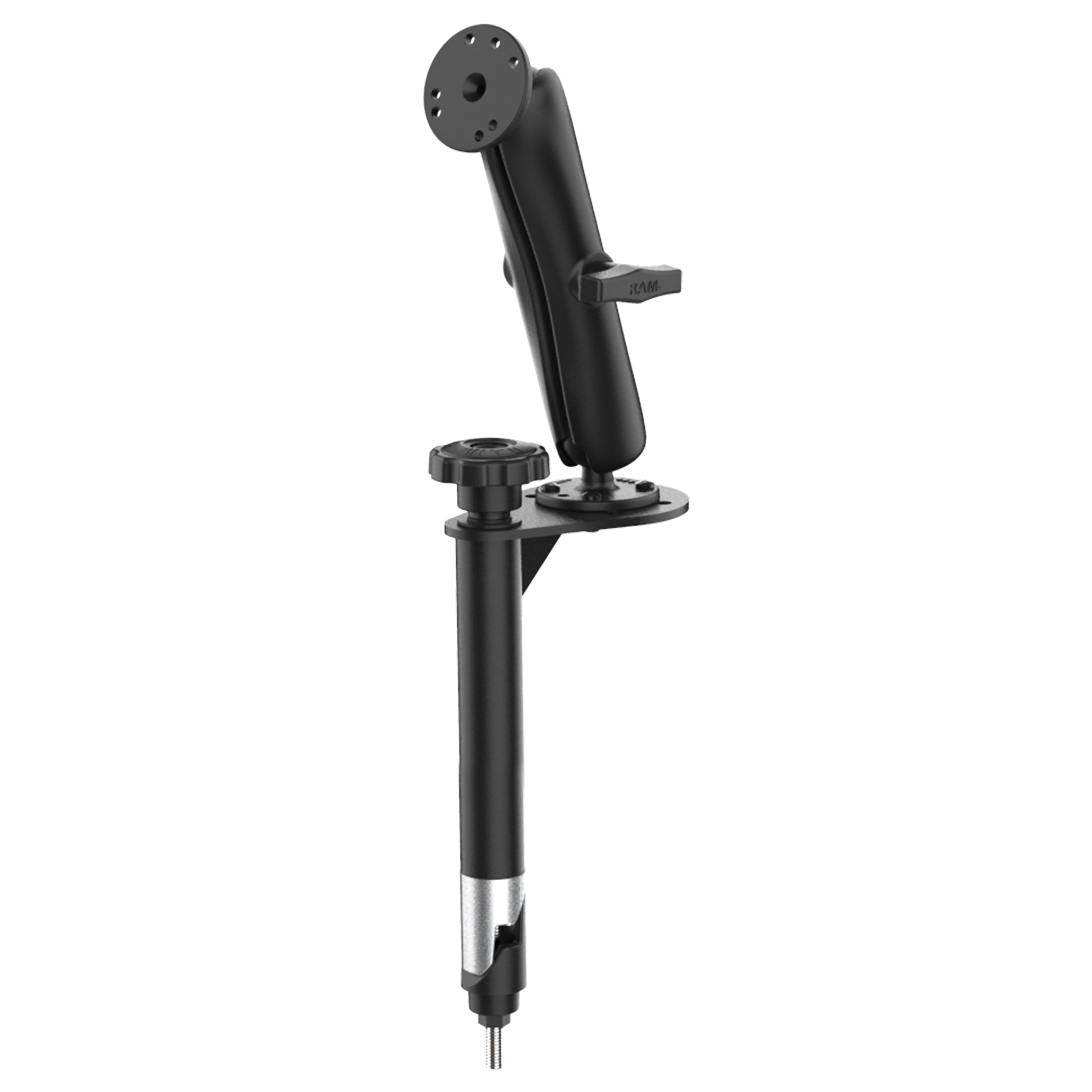 RAM® 8" bovenflenspaal met dubbele kogelhouder