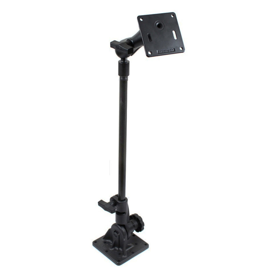 RAM® voetstukhouder met 18" buis en 75x75mm VESA-plaat