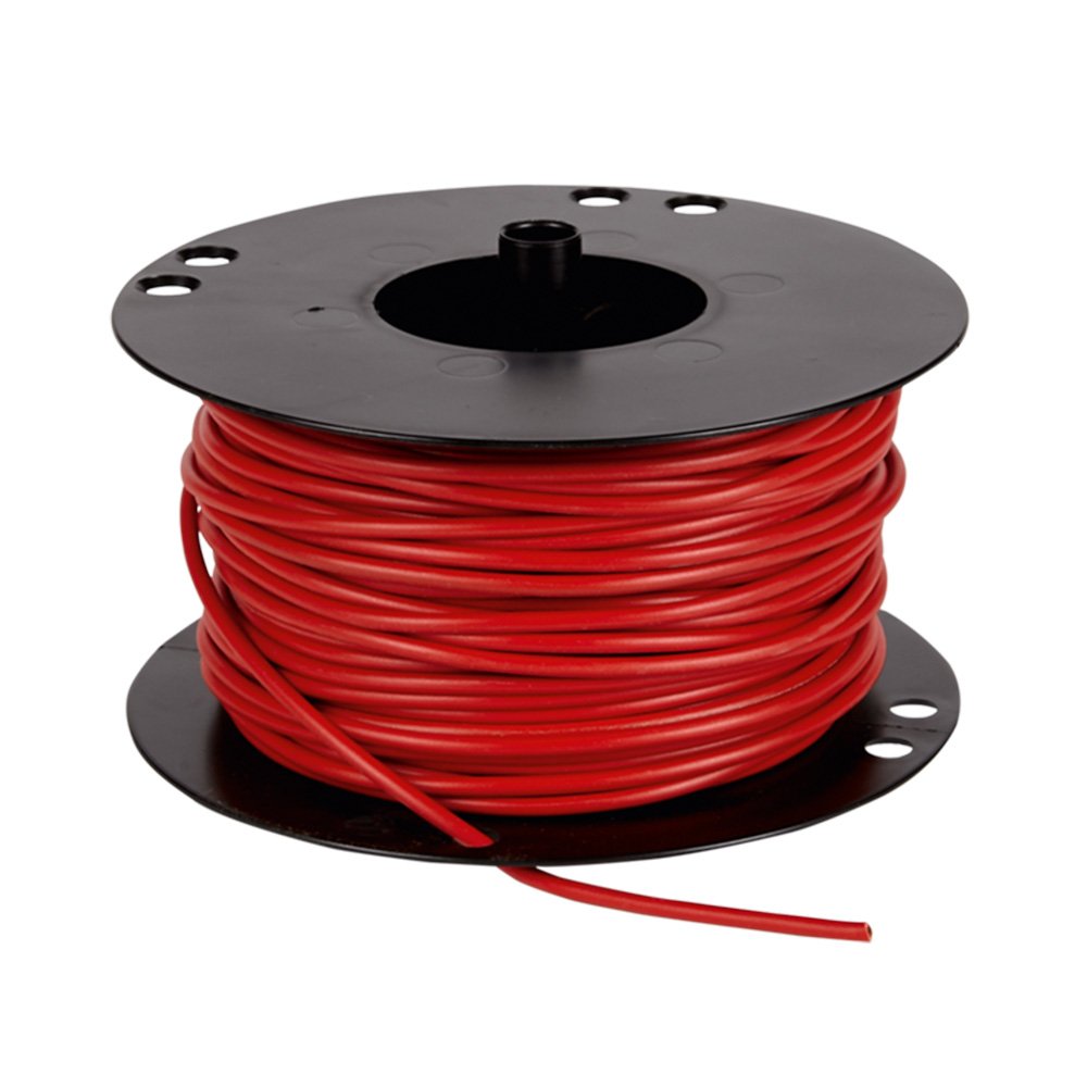 Fil 2.5mm² 50m bobine et boîte rouge