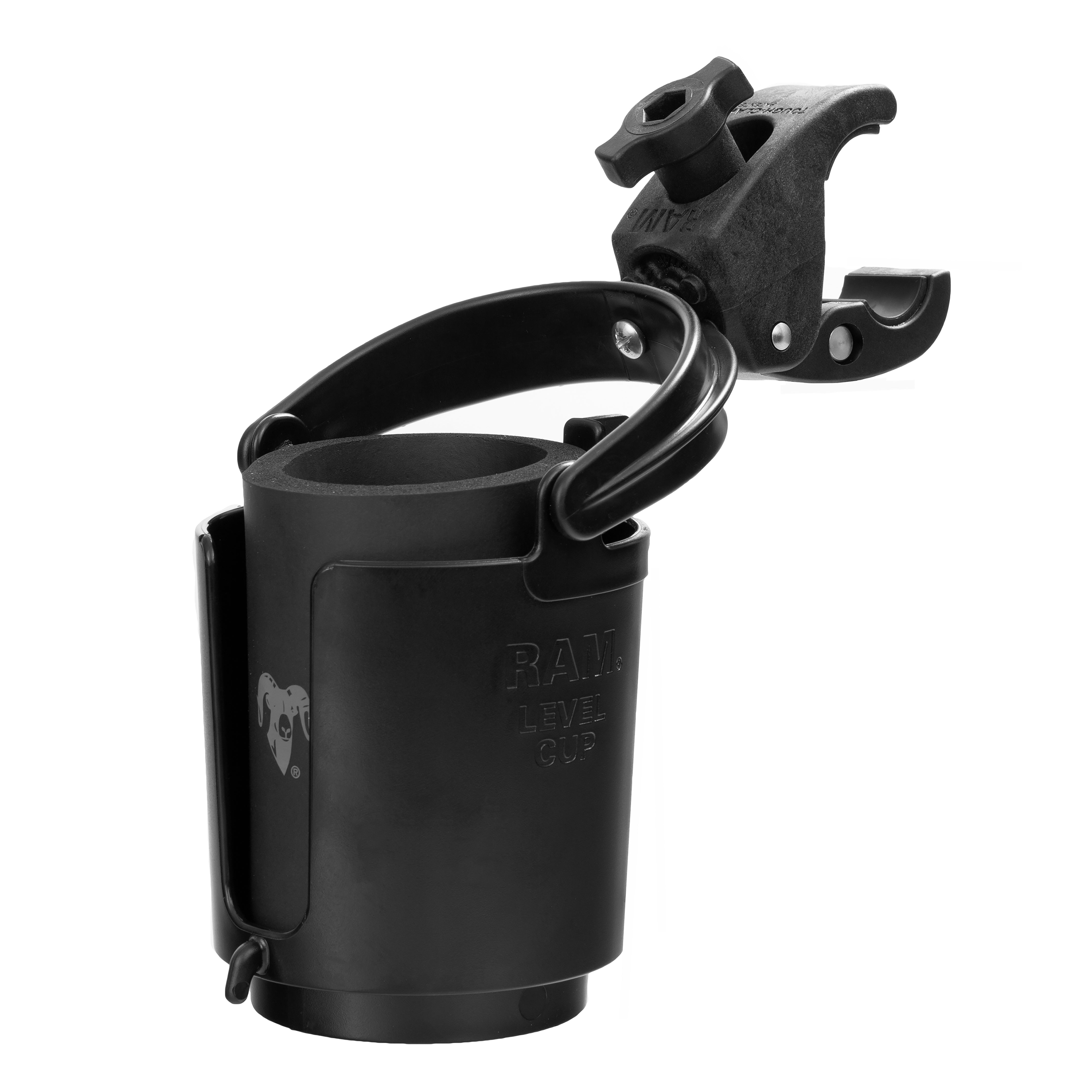 RAM® Level Cup™ 16oz bekerhouder met RAM® Tough-Claw™ houder