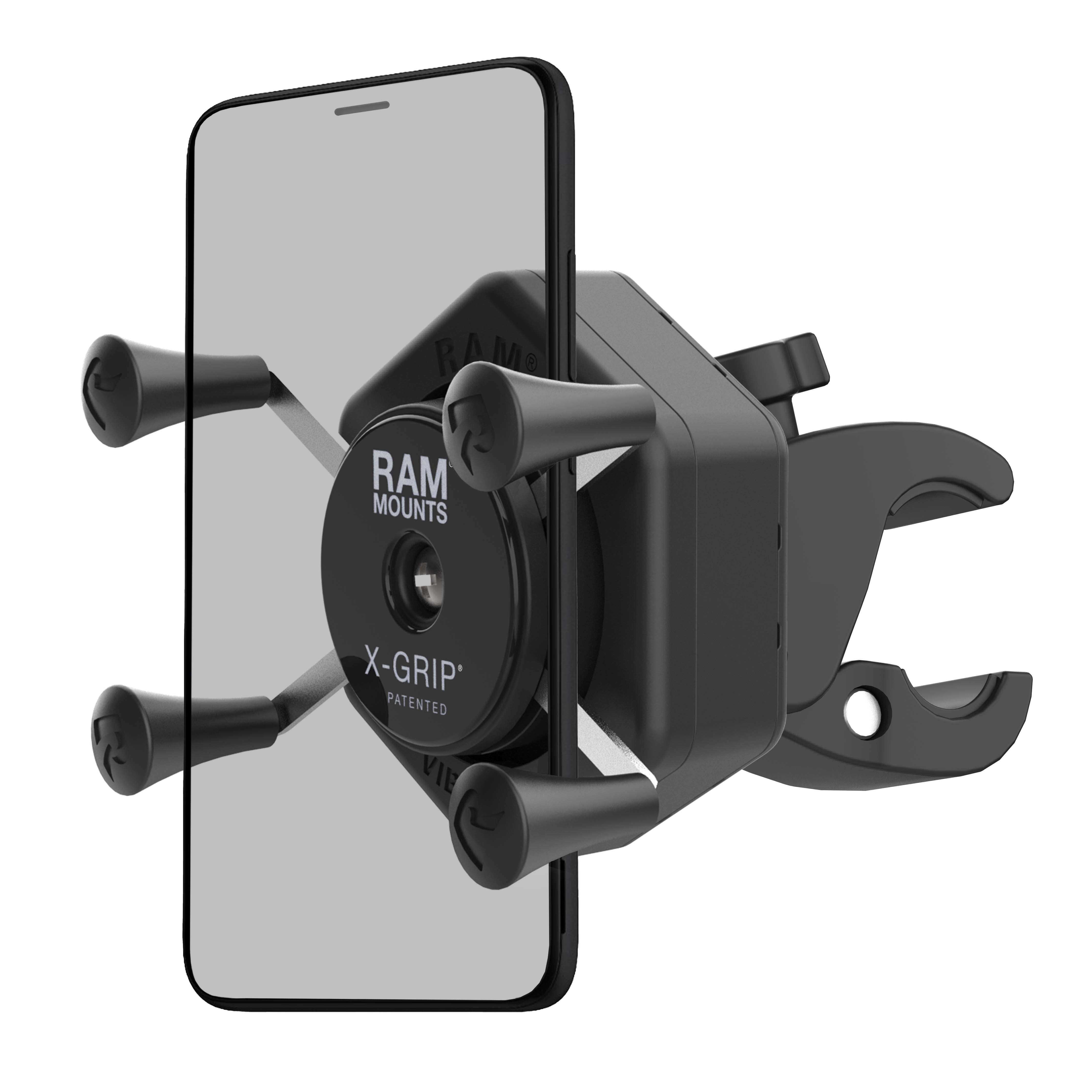 RAM® X-Grip® telefoonhouder met Vibe-Safe™ en kleine Tough-Claw™