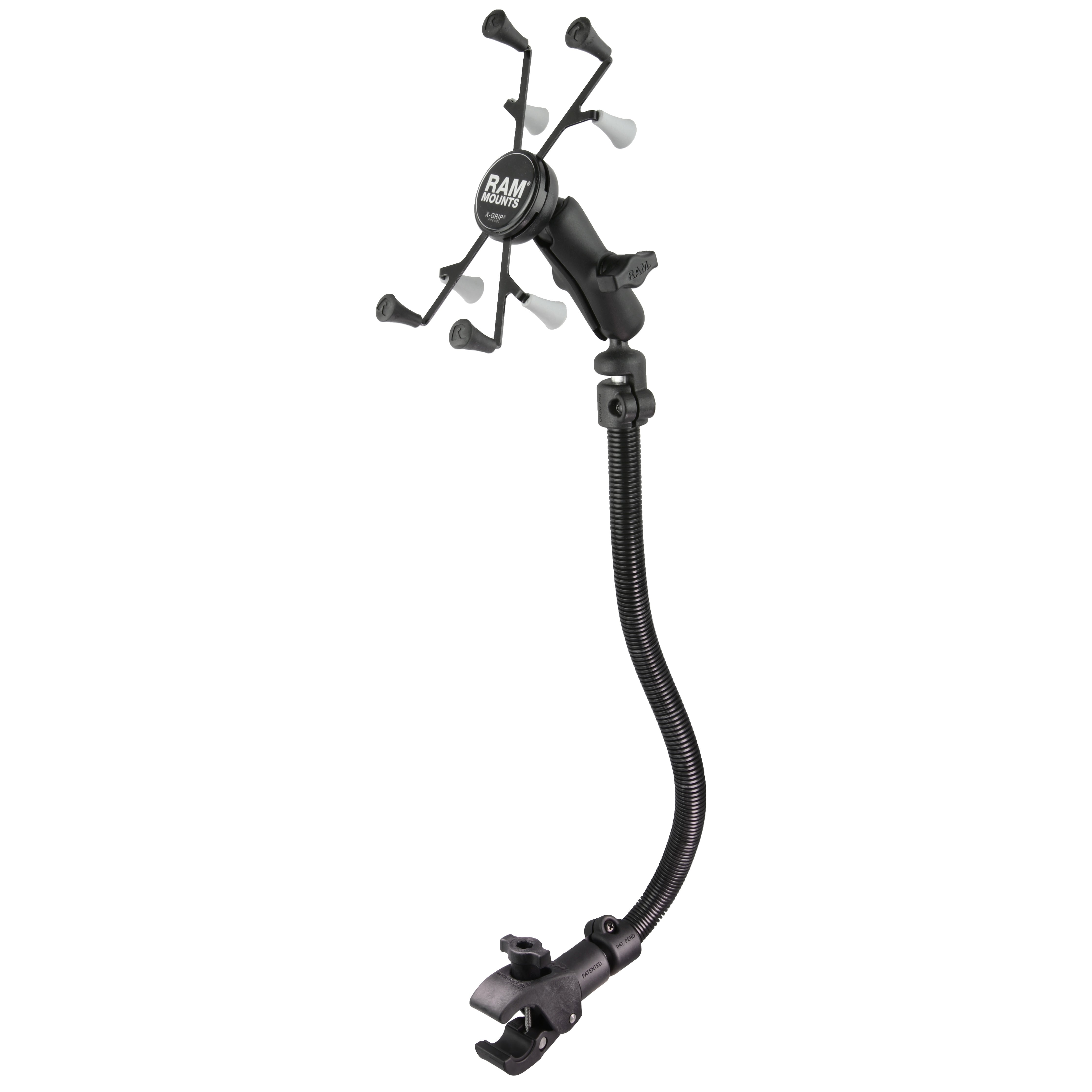 RAM® X-Grip® rolstoelbeenrailhouder voor 7"-8" tablets