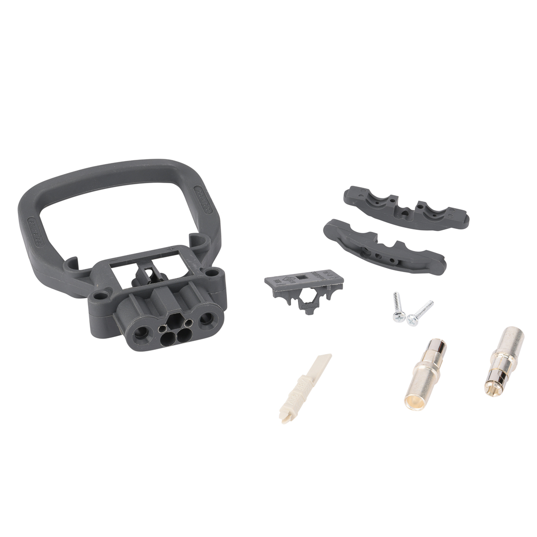 Rema DIN 80A Stekker Vrouwelijk 25mm² - Incl. Handvat - 059610026