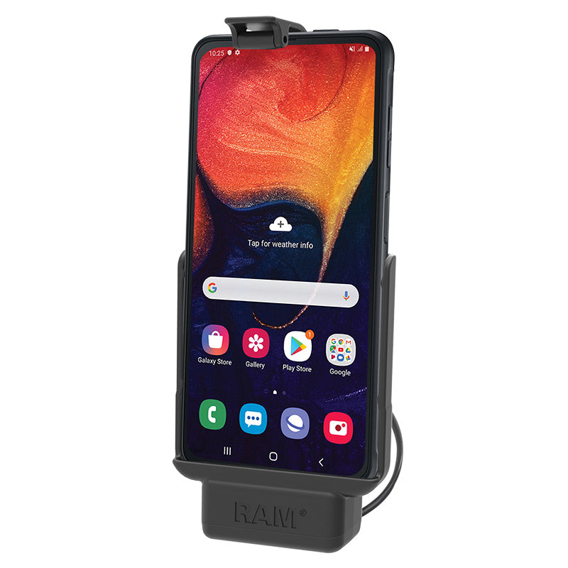 Base alimentada RAM® EZ-Roll'r™ para Samsung XCover Pro