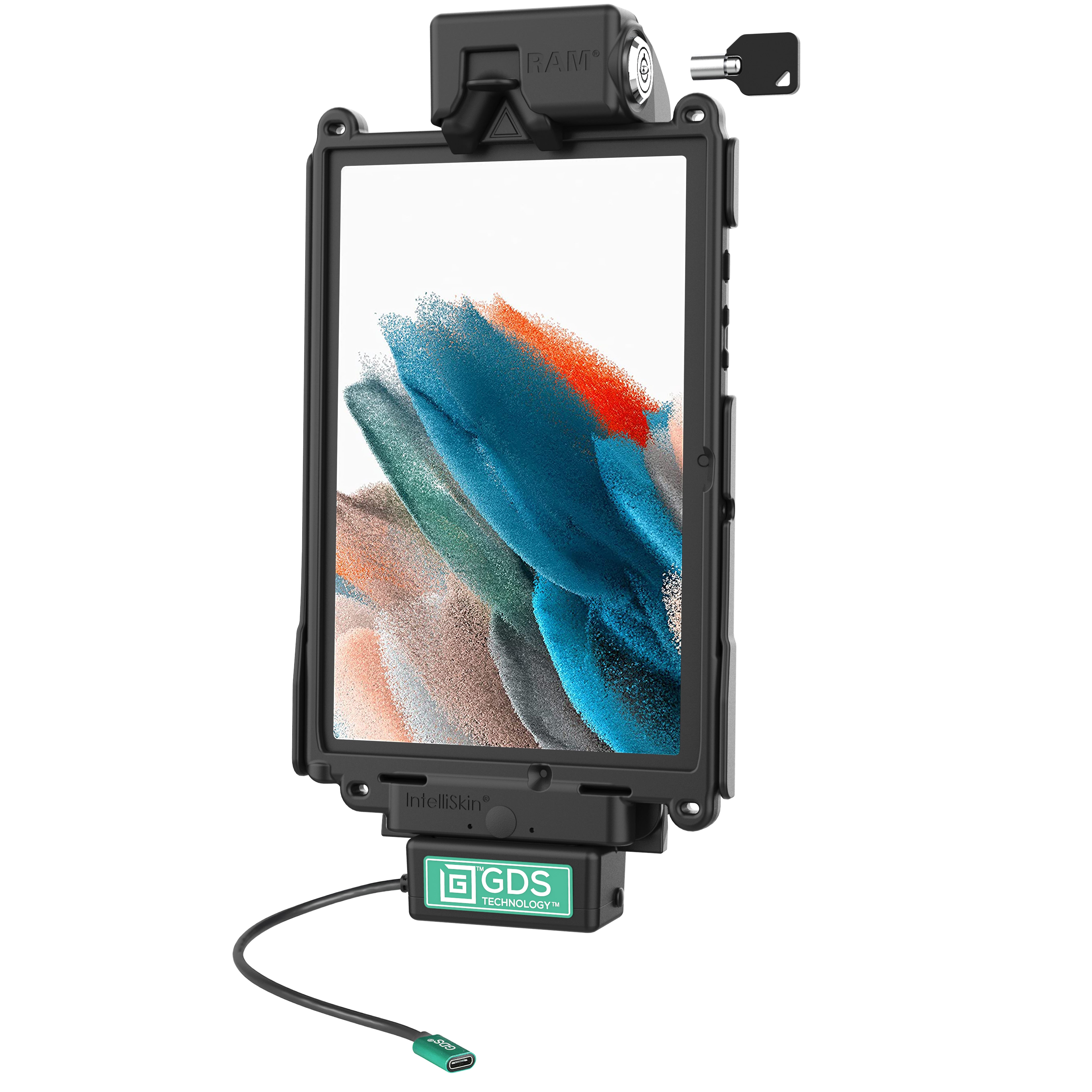Vergrendelbare GDS® Tough-Dock™ voor Samsung Tab A8 10.5"