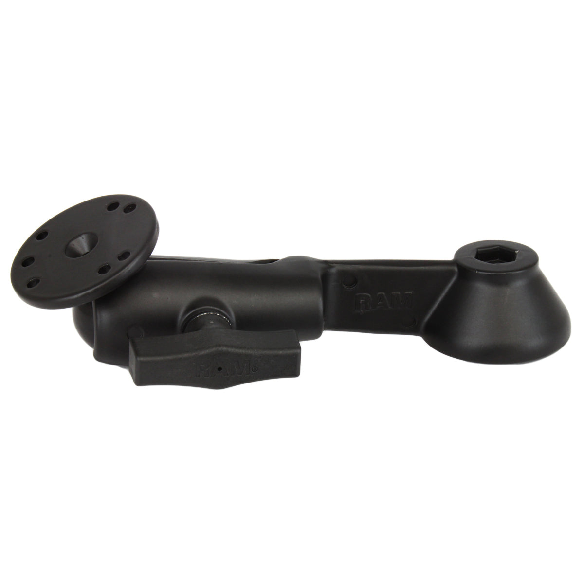 RAM® 6" enkele zwenkarm met kom & kogel