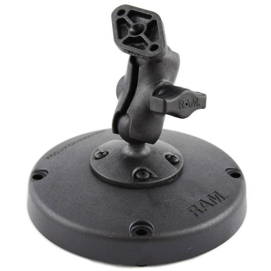 RAM® composiet platform dubbele kogelhouder met diamantplaat