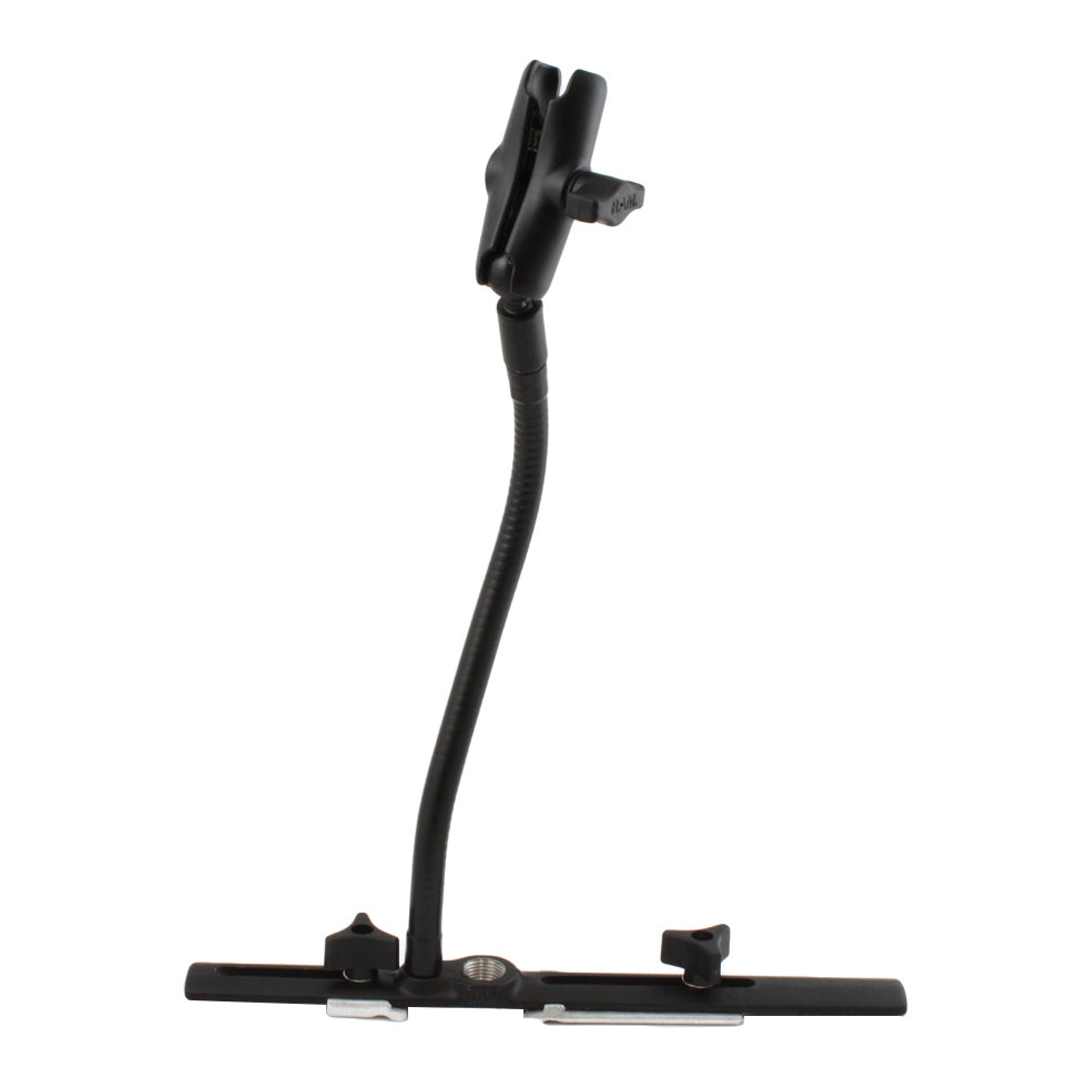 Supporto per binario del sedile RAM® Cessna con flexarm da 12" e braccio a doppia coppa