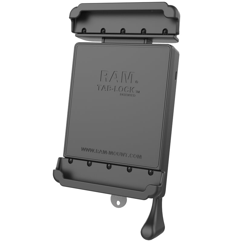 Soporte RAM® Tab-Lock™ con resorte para tablets de 8"