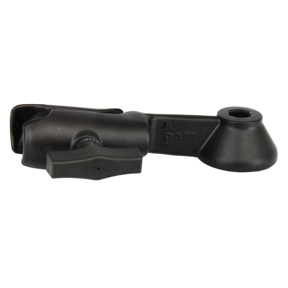 RAM® 6" enkele zwenkarm met kom – zonder kogel