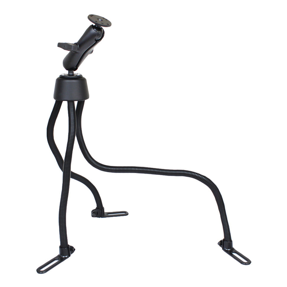 RAM® Support véhicule Pod™ III à double rotule avec plaque ronde