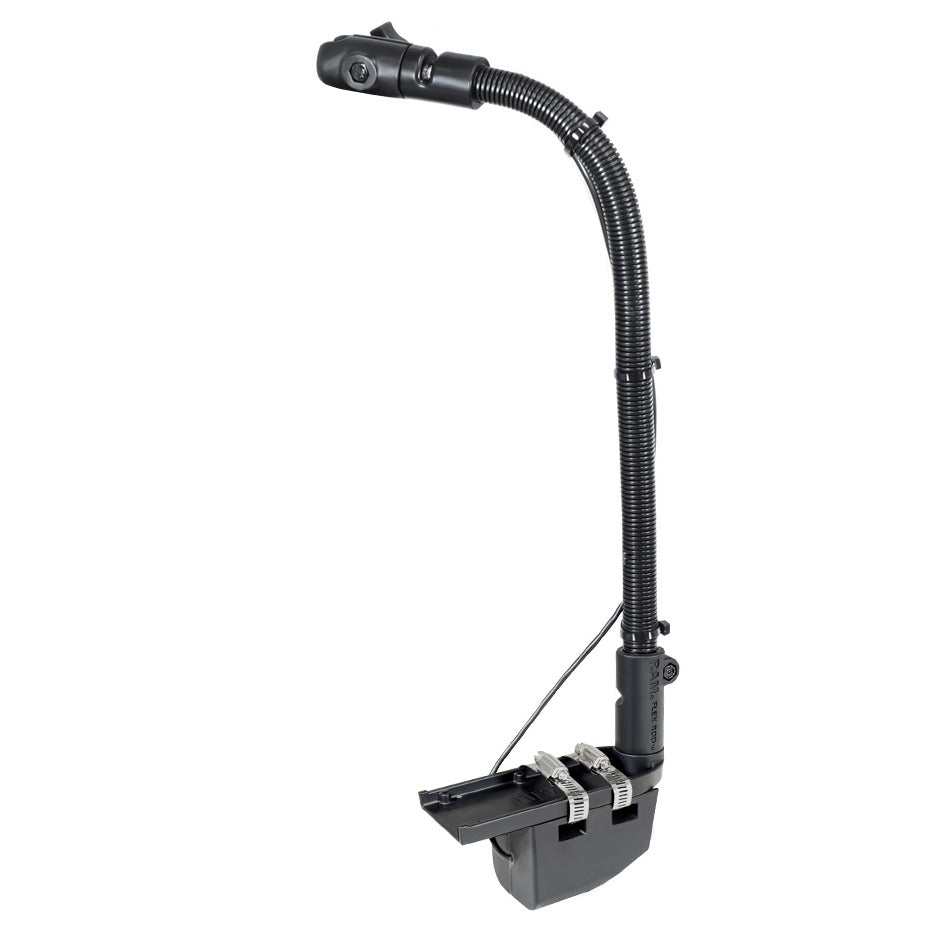 Supporto RAM® per speaker HydroWave™ con asta in alluminio da 18" e braccio a coppa