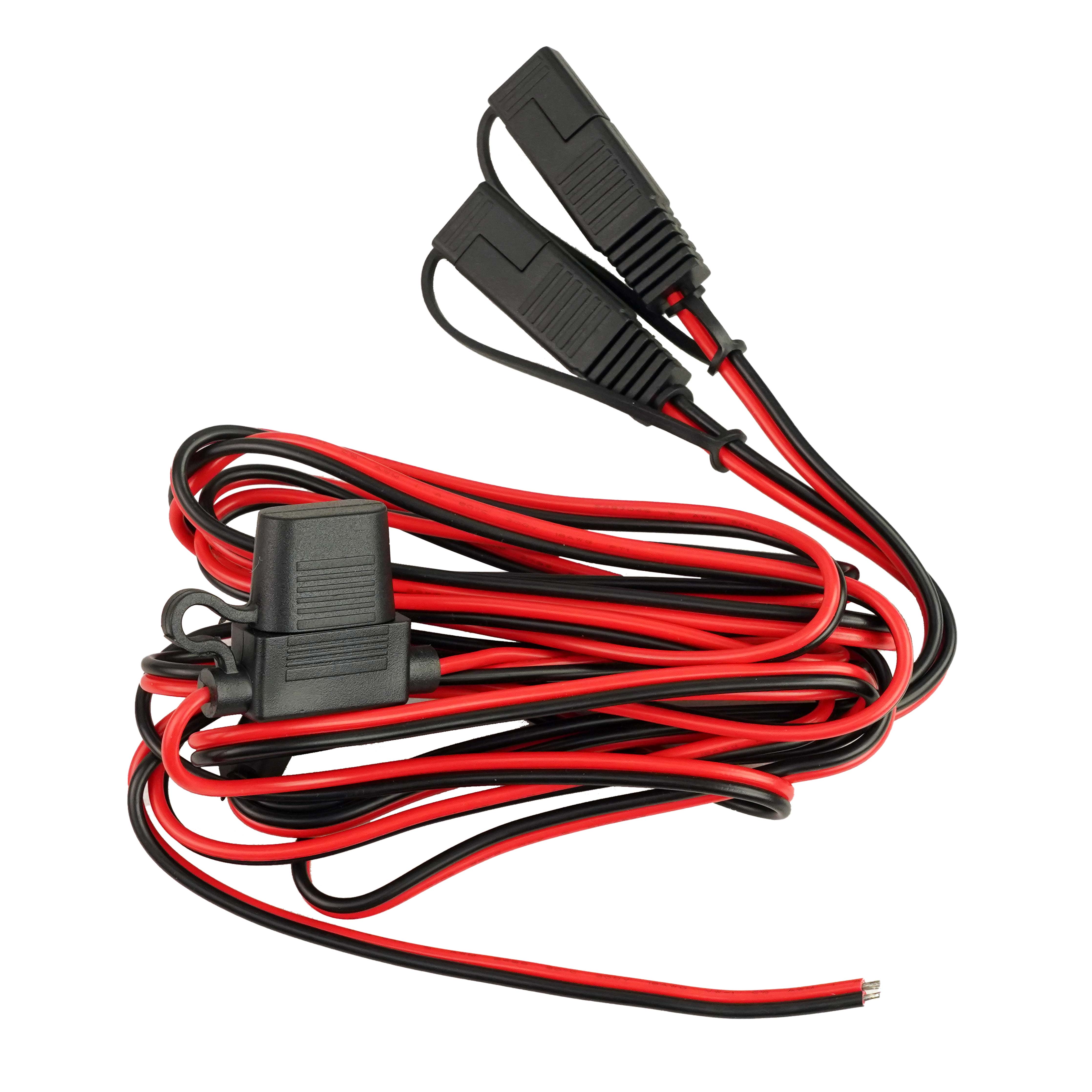 GDS® Hardwire voedingskabel met dubbele SAE-splitter