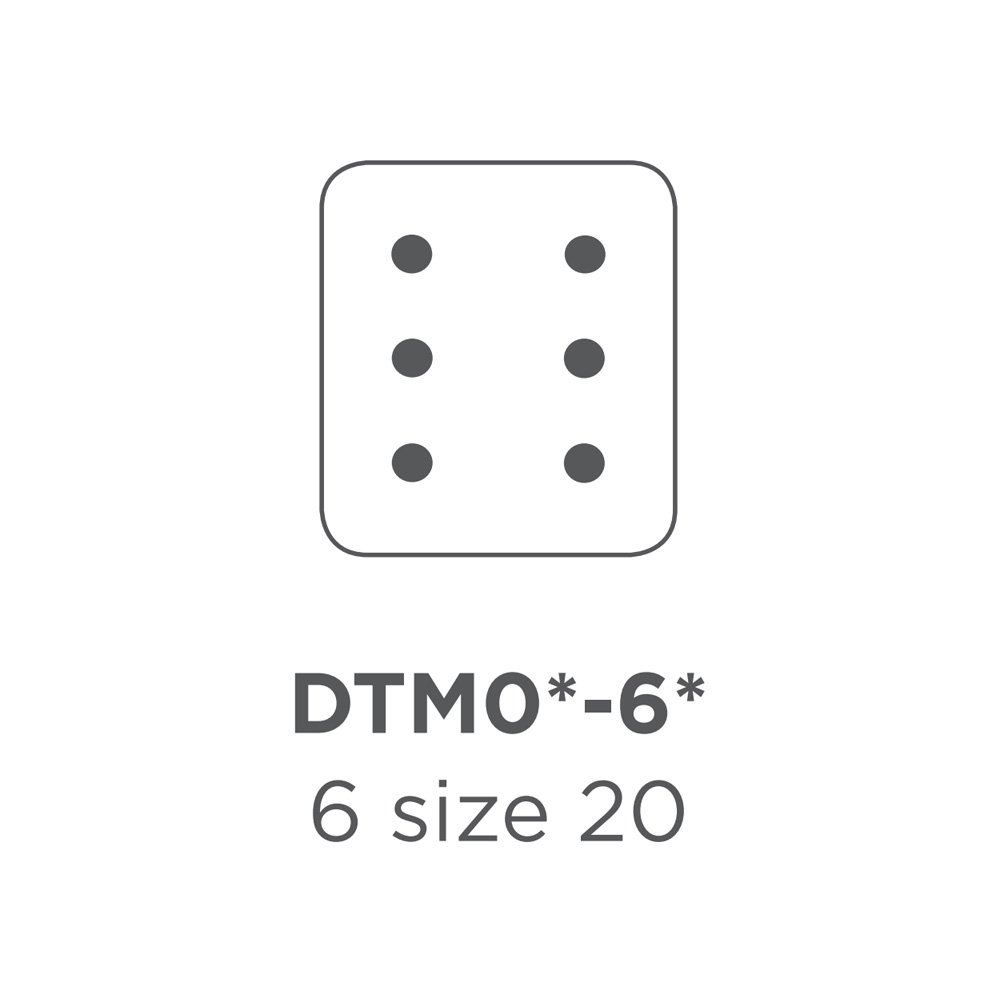 Deutsch DTM-stik 6-polet F