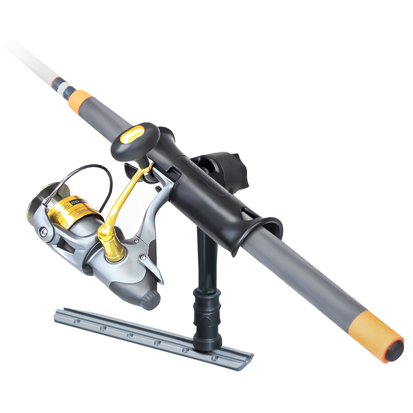 RAM® Tube Jr.™ hengelhouder met RAM® Adapt-A-Post™ railbasis - 6" paal