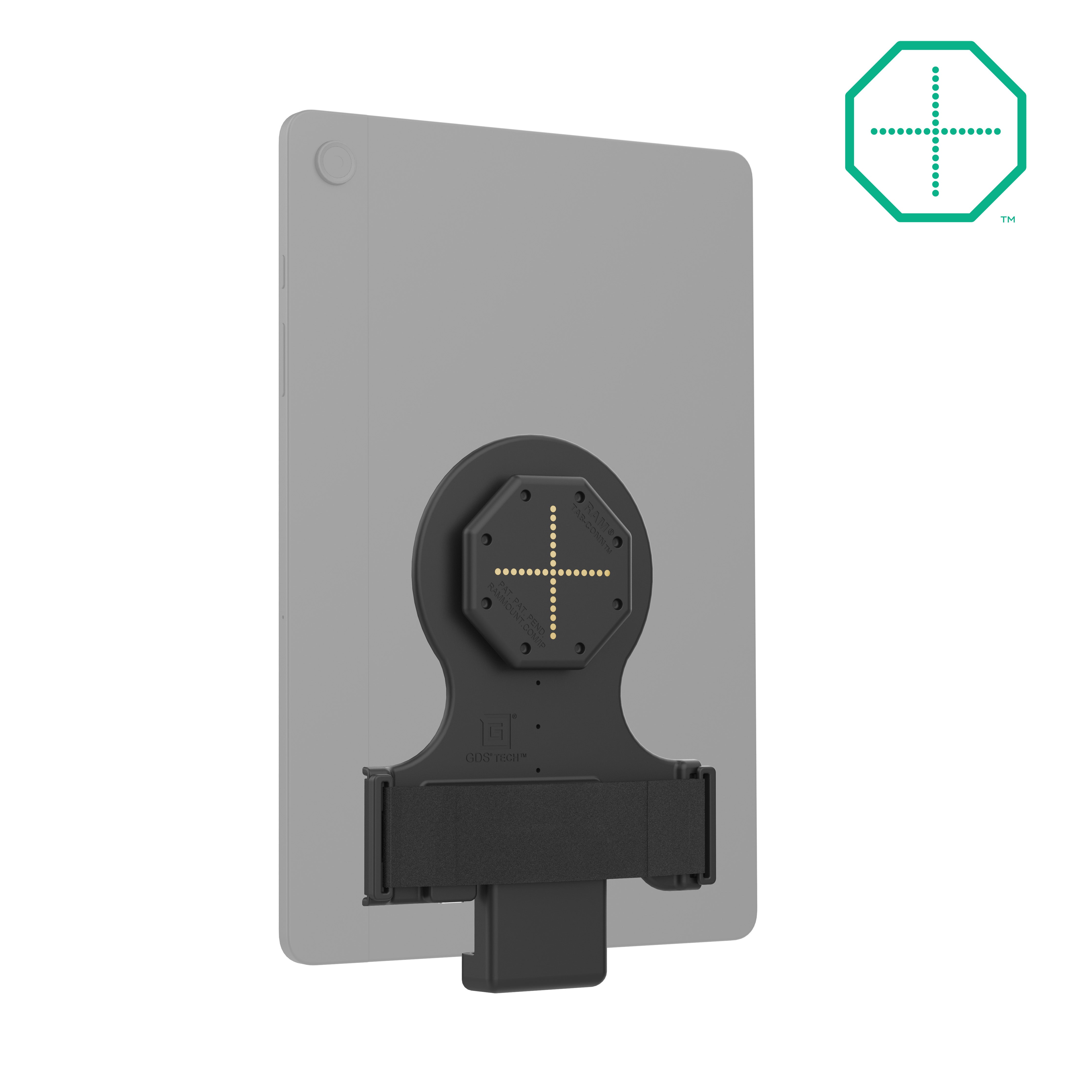 GDS® Tab-Conn™ voor tablets zonder hoes (Rear Pogo Pads)