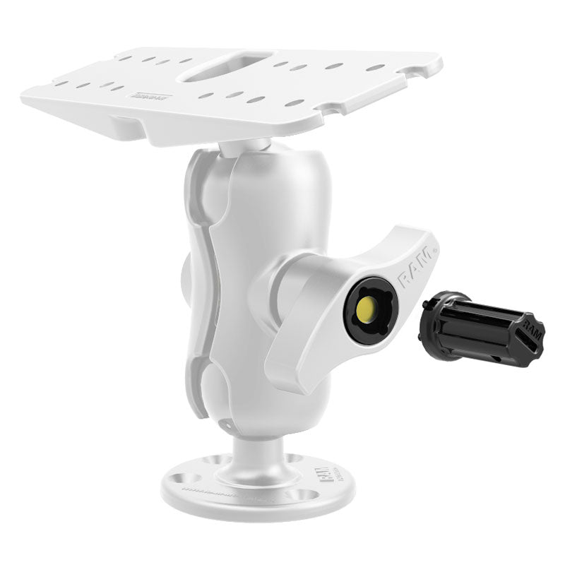 Tuerca de seguridad de 4 pines RAM® Pin-Lock™ para brazos de rótula de tamaño D y E