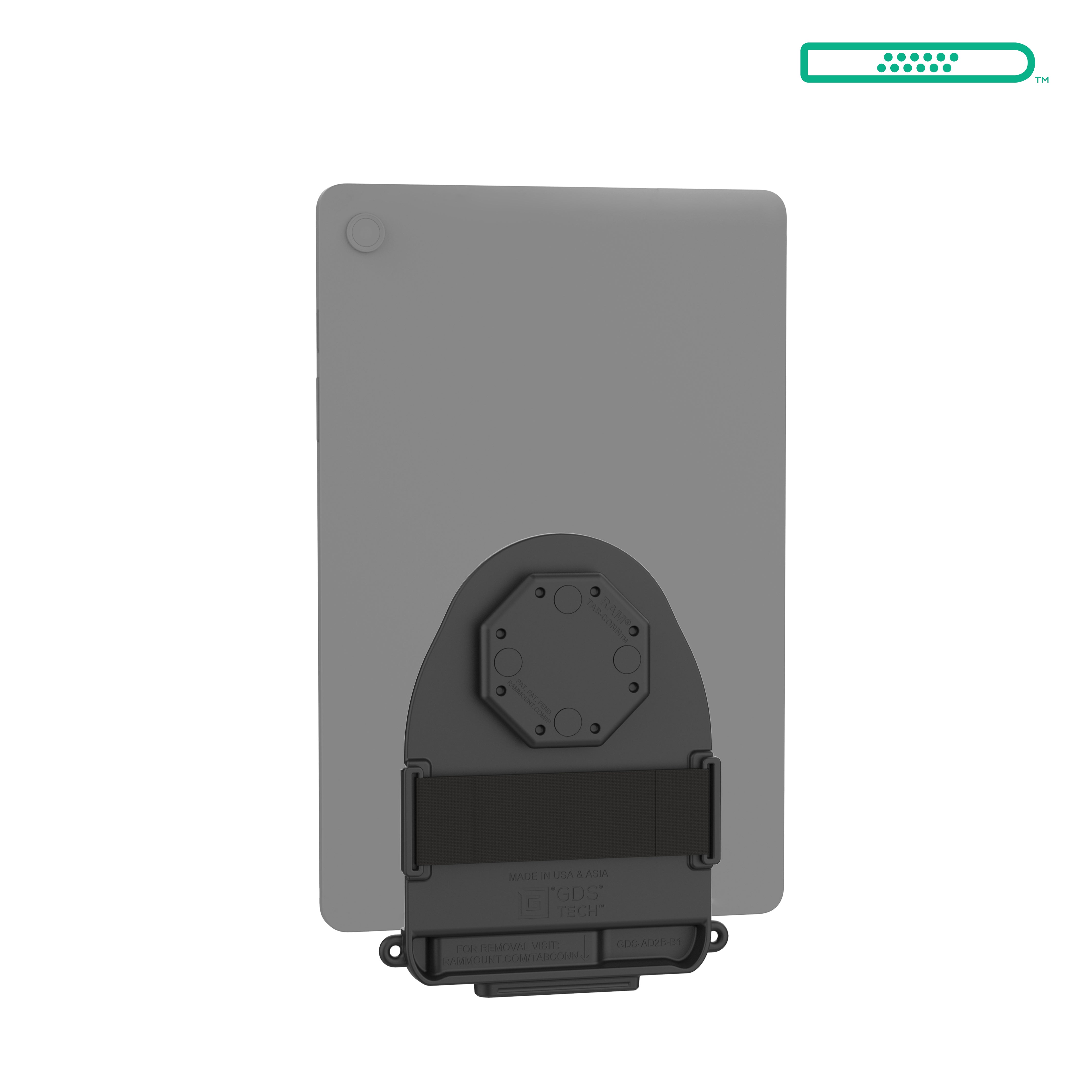 GDS® Tab-Conn™ voor tablets zonder hoes (D Shape Pogo Pads)