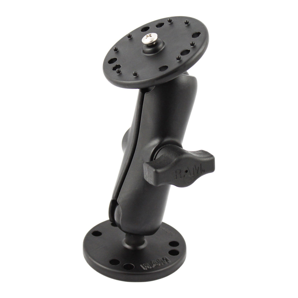 RAM® boorbare dubbele-kogelhouder voor Lowrance MB-7 sonar