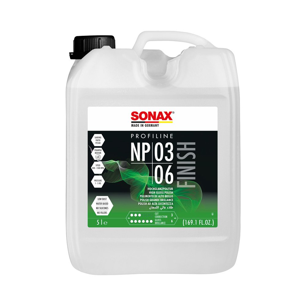 Polijstmiddel PROFILINE NP 03-06 silicone-free 5L
